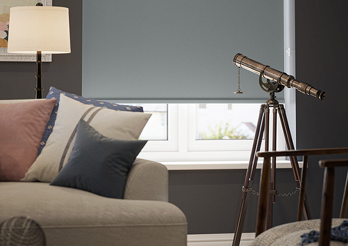 Trinity (FR Blackout), Cosmic Grey - Roller Blind - Image 5